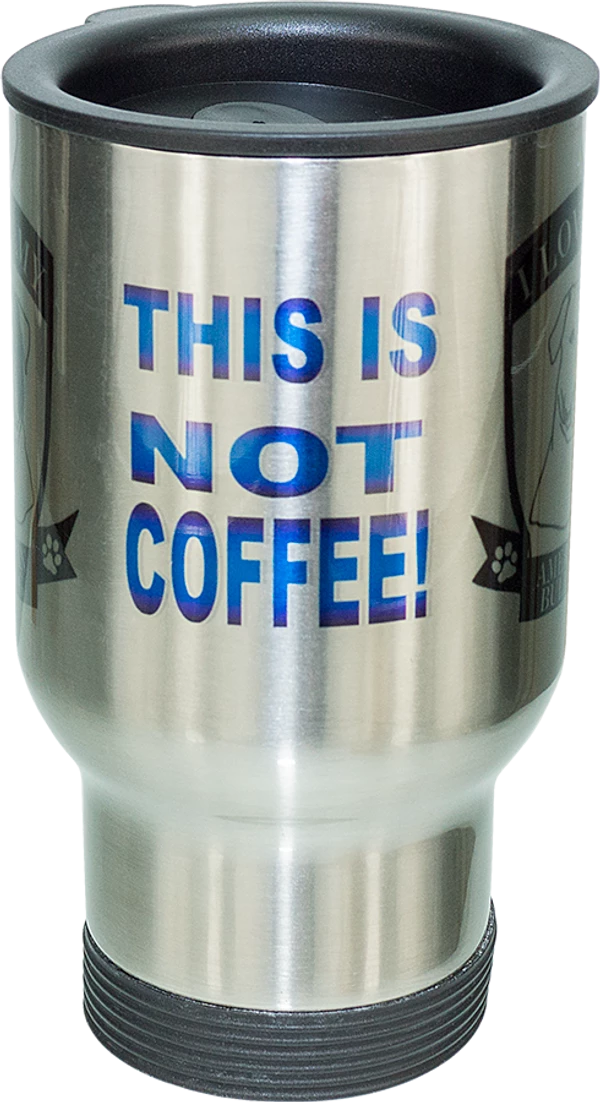 Personalized Text Stainless Steel Travel Mug - Dog Breed - Image 4