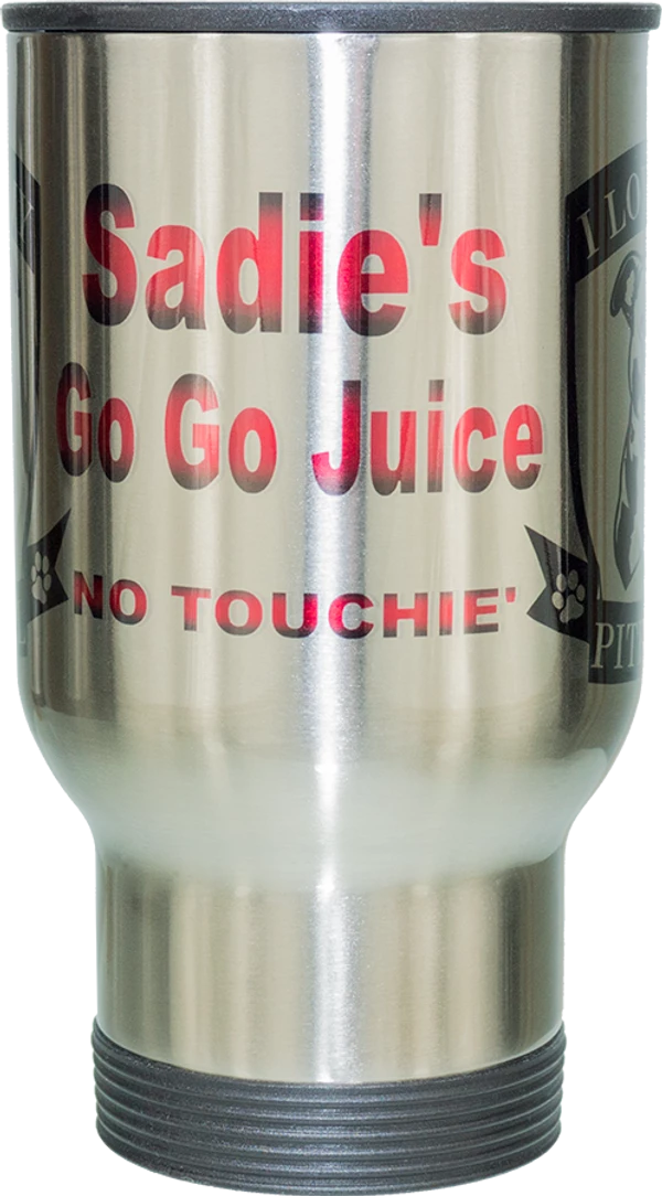 Personalized Text Stainless Steel Travel Mug - Dog Breed - Image 6