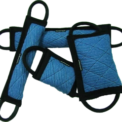 Blue Herringbone Set - All 4 Tugs