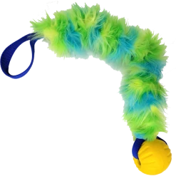 Fur Bungee W/Foam Ball Tug