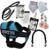 Service Dog Kit - Air-Tech Mesh Service Dog Vest Harness + Registered Service Dog ID
