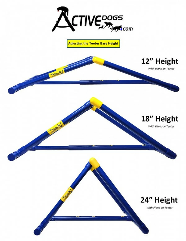 Agility Adjustable SeeSaw Teeter Base - Image 9