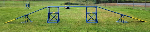 Agility PVC Deluxe Double Dog Walk Bases W/Side Ramps - Image 15