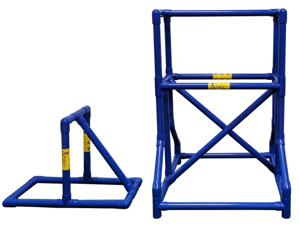 Agility PVC Deluxe Double Dog Walk Bases W/Side Ramps - Image 5