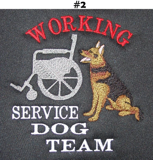 Embroidered Wheelchair Bag - Image 10