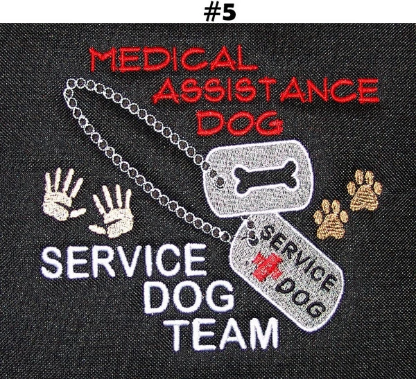 Embroidered Wheelchair Bag - Image 13