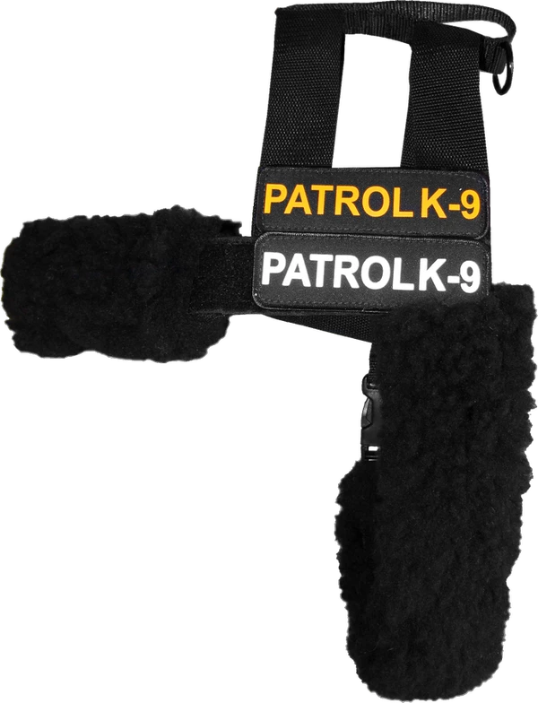 Black Sherpa Chest & Girth Strap Cover - Image 5