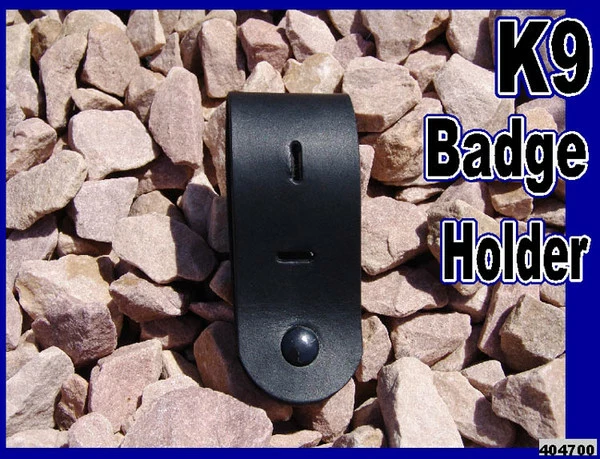 Leather K9 Badge Holder - Image 5