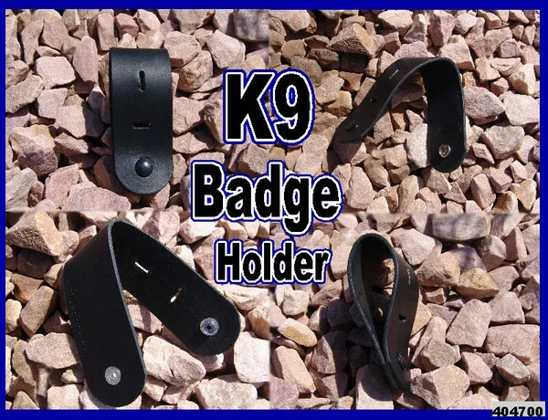 Leather K9 Badge Holder - Image 6