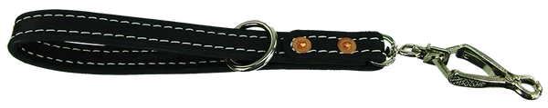 Leather Pull Tab/Leash With Herm Sprenger Snap