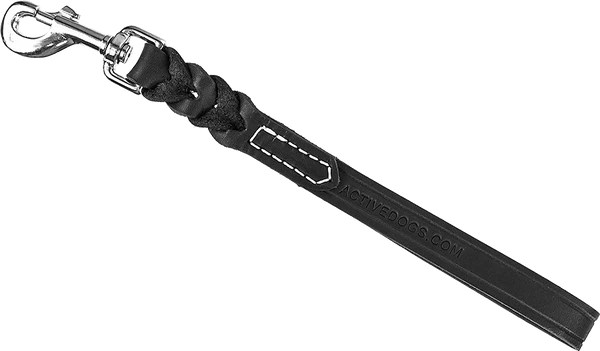 Braided Leather Pull Tab With Handle