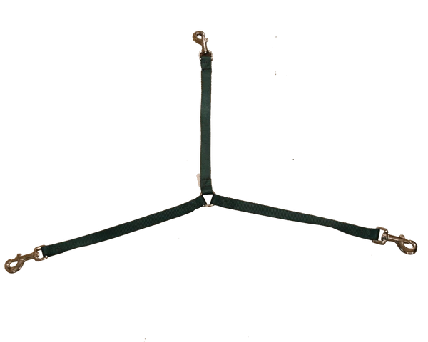 Leash 3 Dog Coupler 12" Long