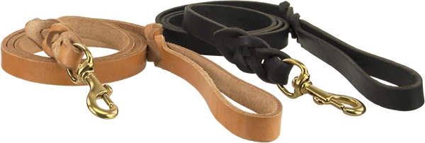 CaliberDog Braided Leather Leash 5.5' - Image 9