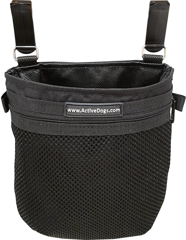 Clip-On Bait & Phone Bag - Zippered Mesh Accessory Pocket