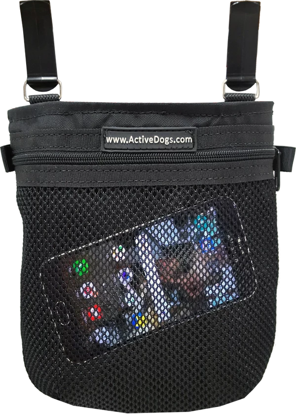 Clip-On Bait & Phone Bag - Zippered Mesh Accessory Pocket - Image 8