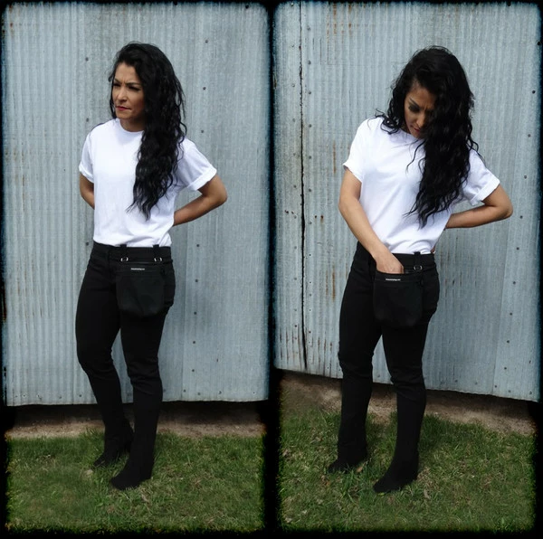 Clip-On Bait & Phone Bag - Zippered Mesh Accessory Pocket - Image 2