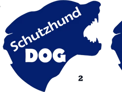 Schutzhund Dog Head Decals