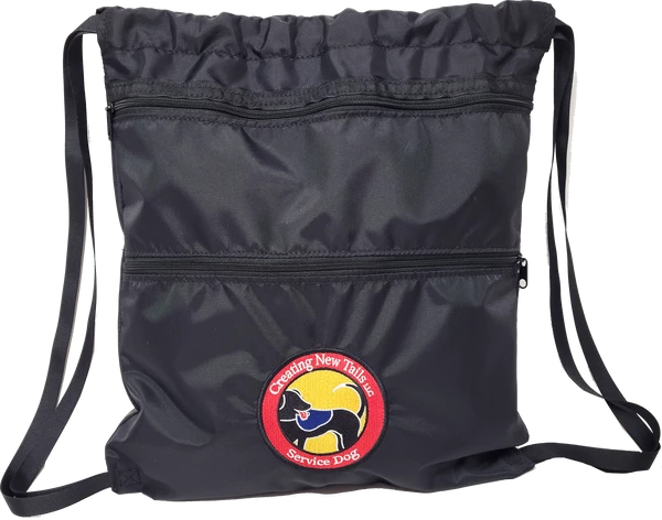 Custom Logo/Text Bag - Draw Cord Knapsack - Image 6