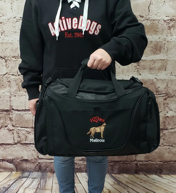 Personalized Dog Breed Duffel Bag - Image 4