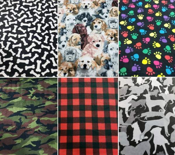 Reversible Fleece Cushion Pad For Raised Dog Bed - Image 6