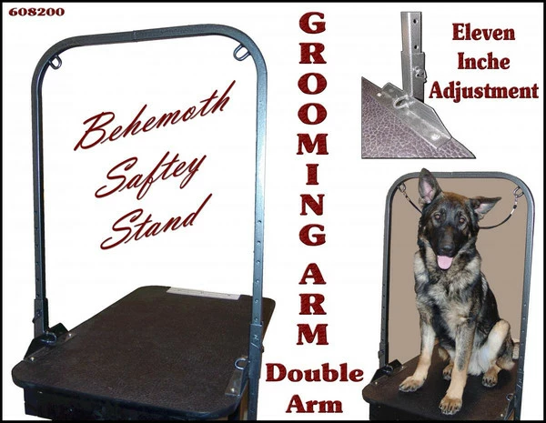 Deluxe Grooming Stand W/ Double Arm Overhead - Image 6