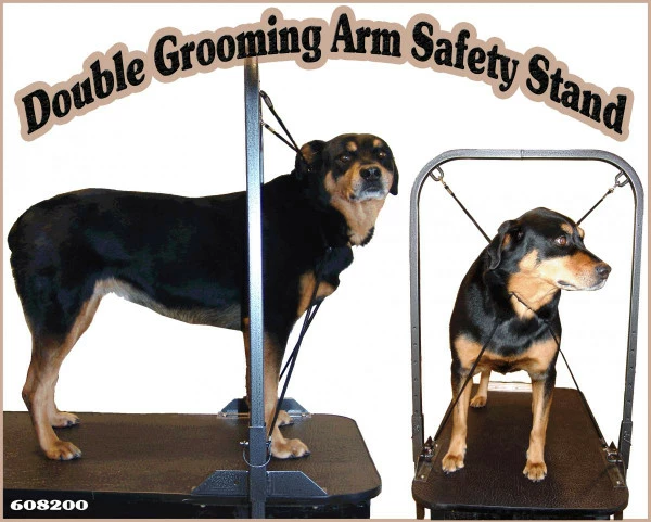 Deluxe Grooming Stand W/ Double Arm Overhead - Image 7