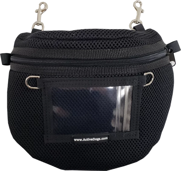 Spacer Mesh Clip-On Back Bag W/ Clear Window - Image 10