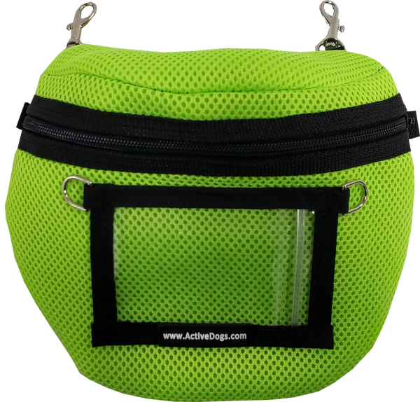 Spacer Mesh Clip-On Back Bag W/ Clear Window - Image 6