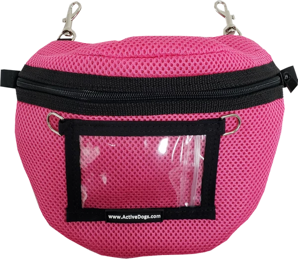 Spacer Mesh Clip-On Back Bag W/ Clear Window - Image 7