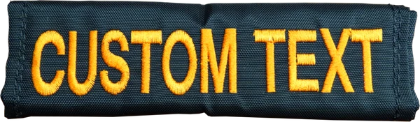 Custom Text Leash Wrap & Chest Strap Cover - Image 7