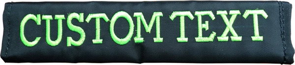 Custom Text Leash Wrap & Chest Strap Cover - Image 8