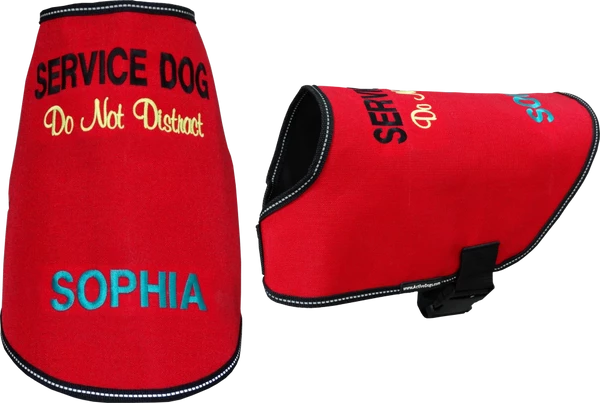 Service Dog Custom Do Not Distract Jacket/Vest
