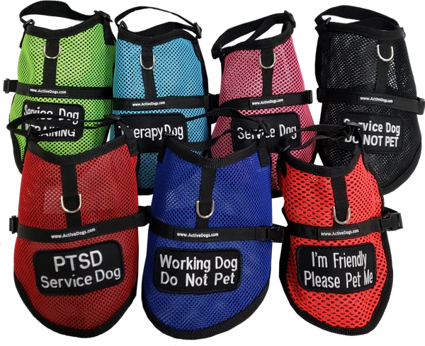 Mesh Service Dog Vest - Sm/Med Dog - Image 3