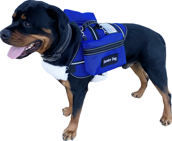 Ultimate Mesh Working Dog Vest W/ Clip-On Accessory Bags - Image 9
