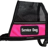 Service Dog Mesh Cape Vest W/ Clear Vinyl Pocket