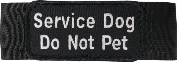 Bridge Handle Hook & Loop ID Band W/ Patch