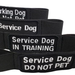 Expanding Elastic Bridge Handle ID Strap Band W/ Patch