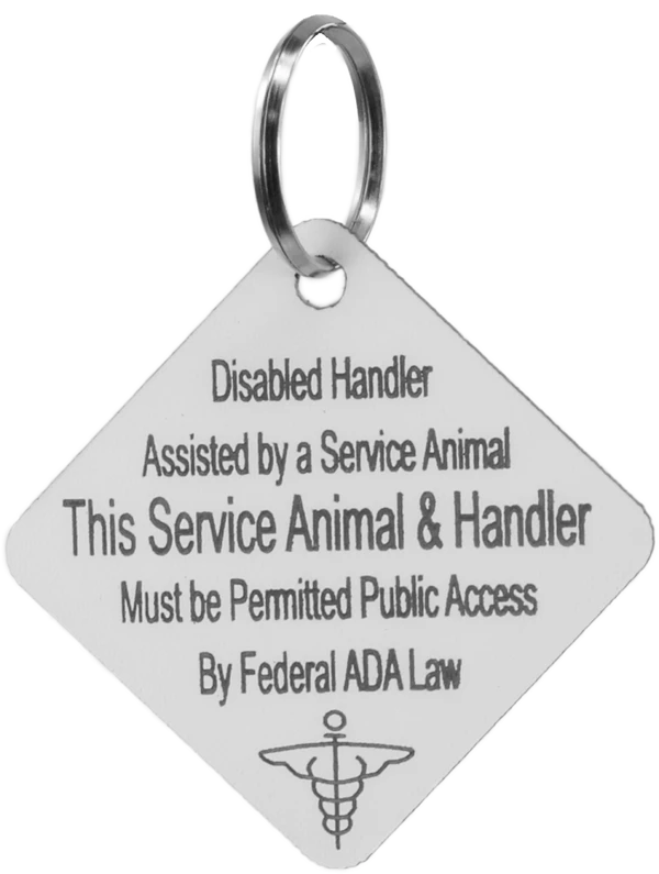 Disabled Handler With Service Dog Tag - Image 5