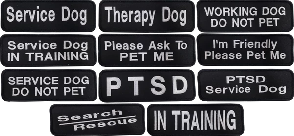 Embroidered Patch 2x6