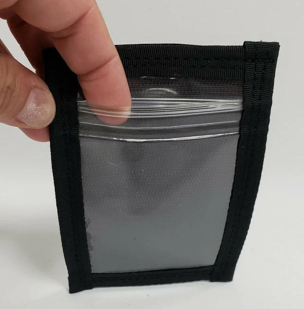 ID Window Pocket W/ Velcro Backing - Image 7