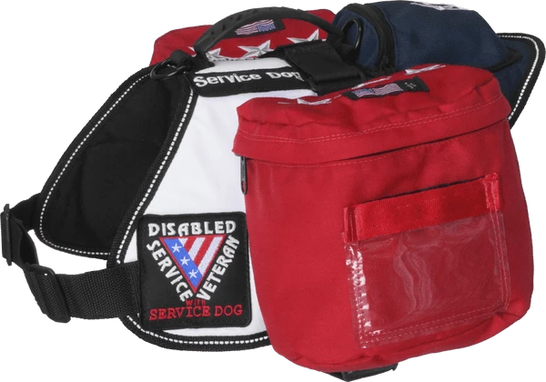 Patriotic Tri Pack Service Dog Vest
