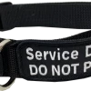 Service Dog No Slip Martingale Patch Collar