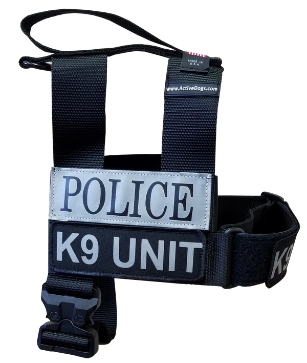 Nylon Patrol K9 Harness W/ GT Buckle