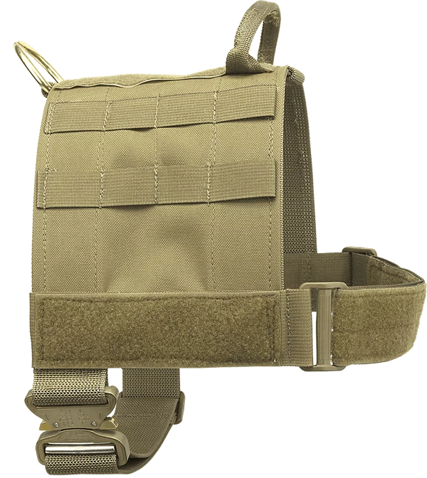 CaliberDog K9 MOLLE Patrol Harness W/ Metal Cobra Buckle