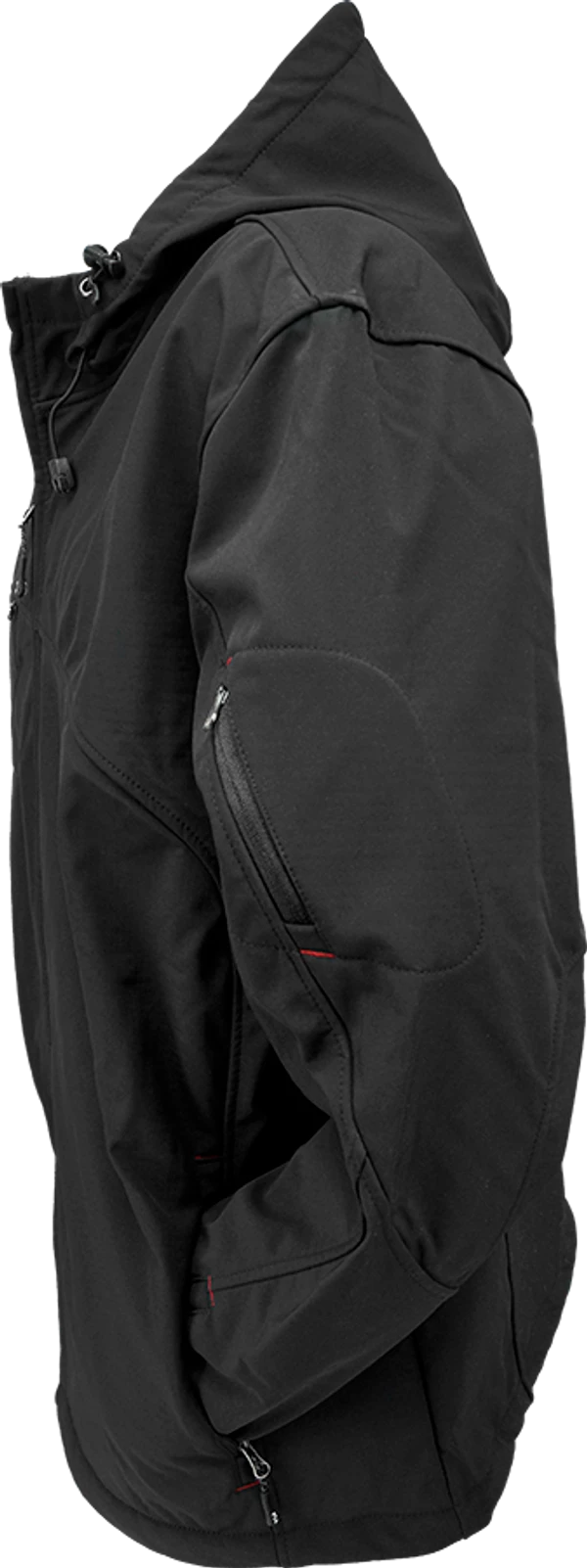 Custom Logo Hooded Softshell Jacket - Image 7