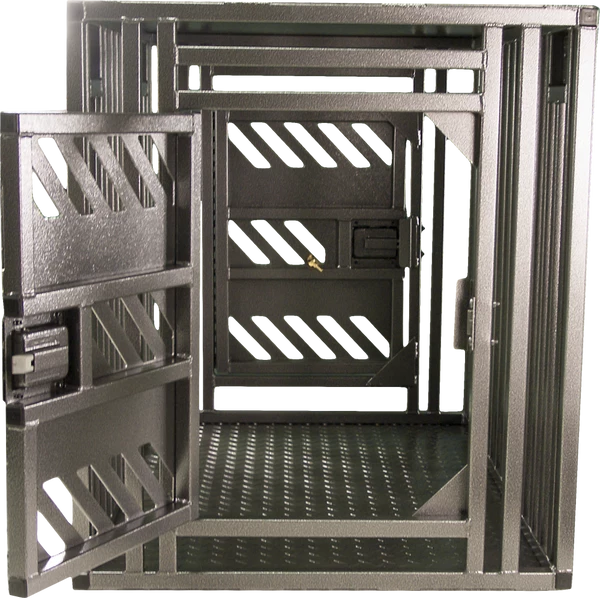 Powder Coated Double Door (Front/Back) Full Vent Dog Crate - Image 12