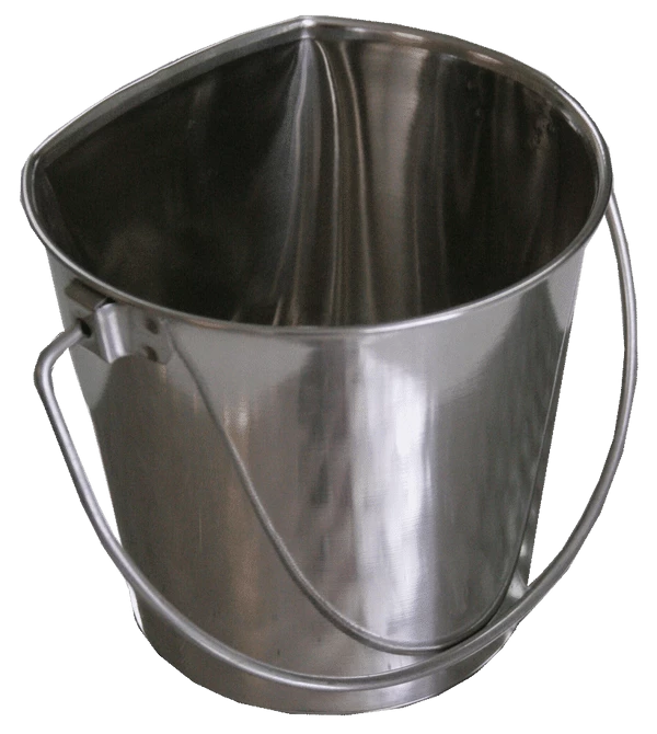 Stainless Steel Flat Sided Pails - Image 2