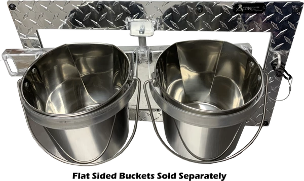 Swinging Double Diner - Dog Drink & Food Bowls For Kennel - Image 2