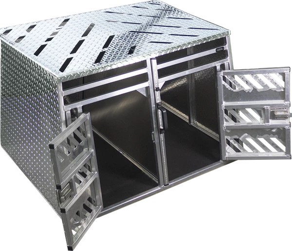 Aluminum 2 Dog Crate - Image 3