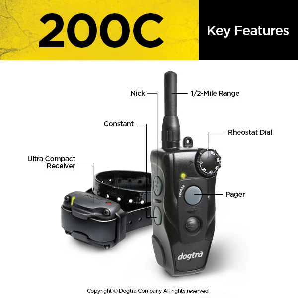Dogtra 200C Series Remote Training Collar - Image 3